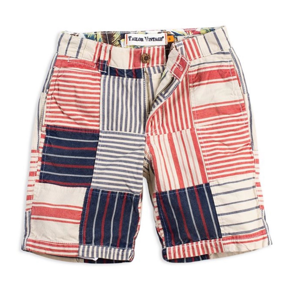 Taylor Vintage Patchwork Shorts
